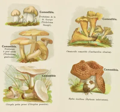 Petit Atlas Des Champignons Pl 5