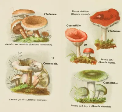 Petit Atlas Des Champignons Pl 6