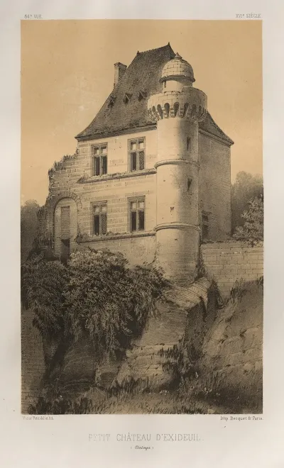 Petit Chateau Dexideuil Dordogne