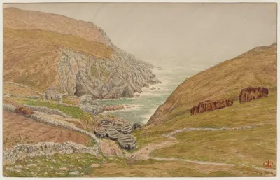 Petite Anse Pres De La Pointe Du Raz