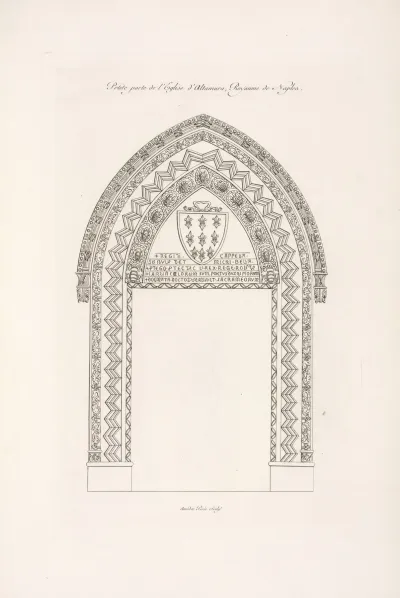 Petite Porte De Leglise Daltamura Royaume De Naples