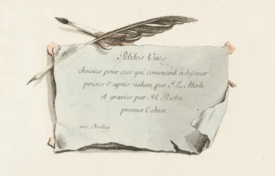 Petites Vues Choisies Pour Ceux Qui Comencent A Dessiner Prises Dapres Nature Par J L Aberli Et Gravees Par H Rieter