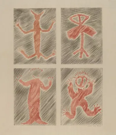 Petroglyph Design 3