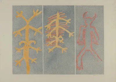 Petroglyph Design 4
