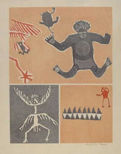 Petroglyph Human Figures 5