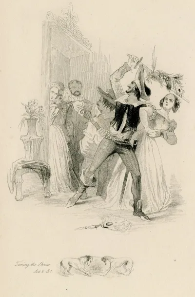 Petruchio Grumio Draw Forth Thy Weapon Taming Of The Shrew Act 4 Sc 2