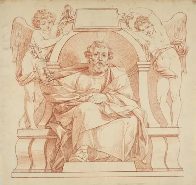 Petrus Sitzend