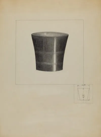 Pewter Beaker 3