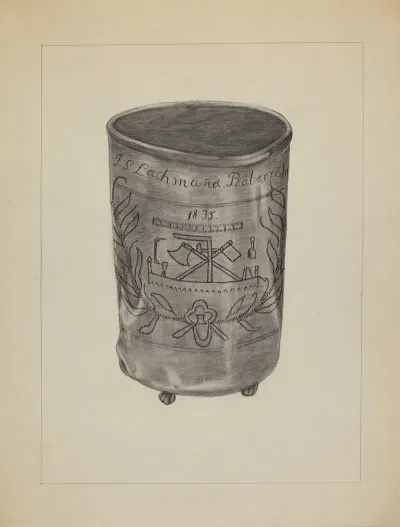 Pewter Beaker 6