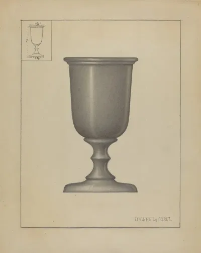 Pewter Chalice 2