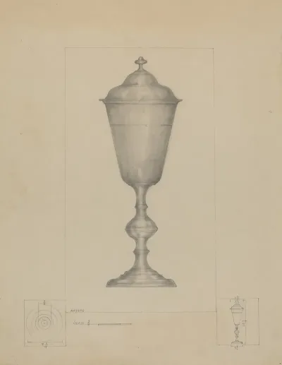 Pewter Chalice 3