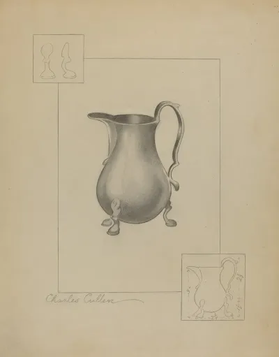 Pewter Creamer 2