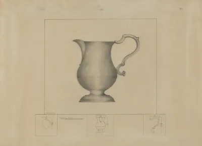 Pewter Creamer 3