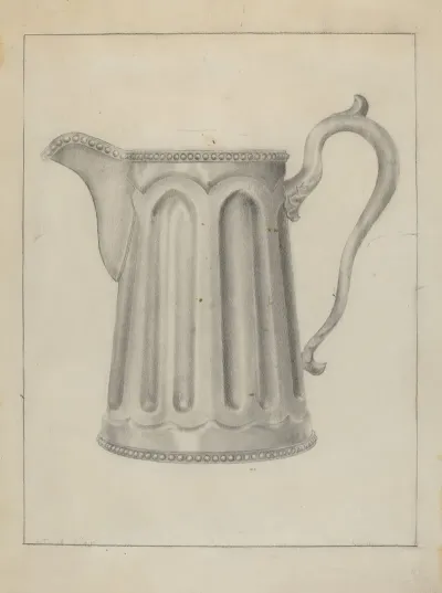 Pewter Creamer 4