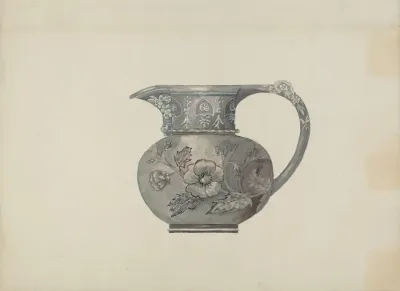 Pewter Creamer