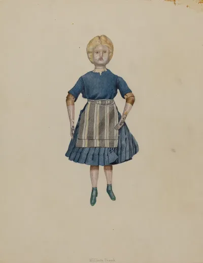 Pewter Doll