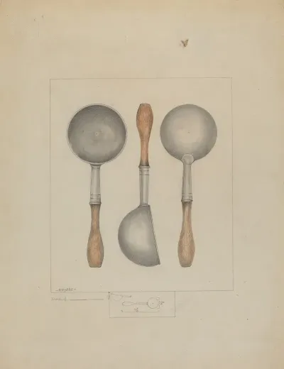 Pewter Ladle 2
