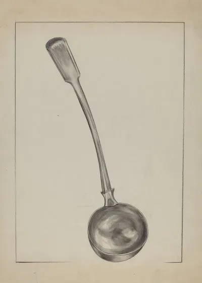 Pewter Ladle 3