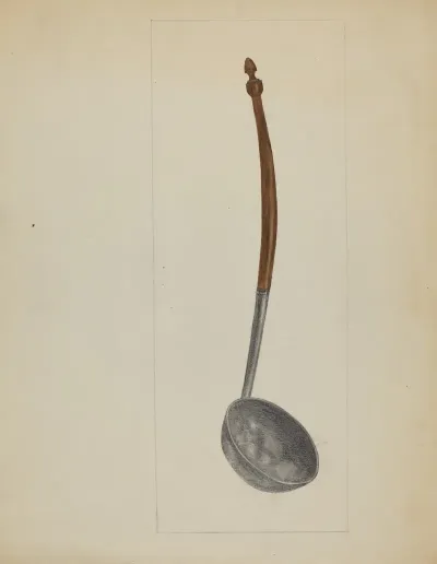 Pewter Ladle 4