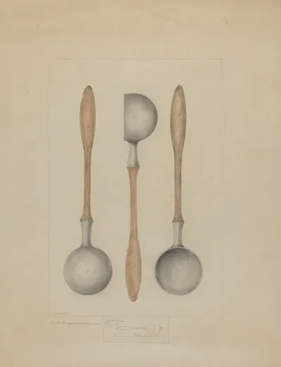 Pewter Ladle