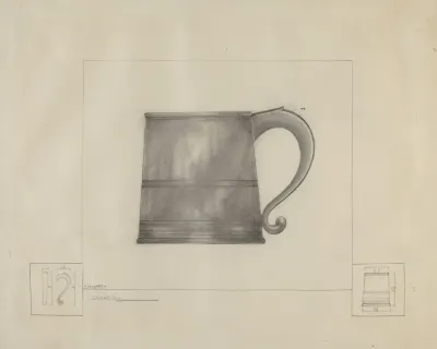 Pewter Mug 16