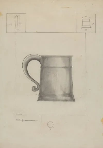 Pewter Mug 17