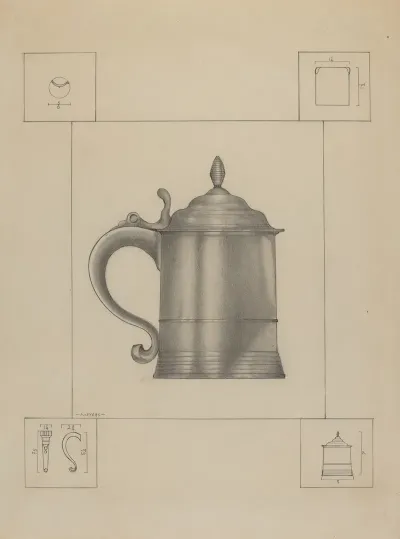 Pewter Mug 18