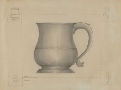 Pewter Mug 19