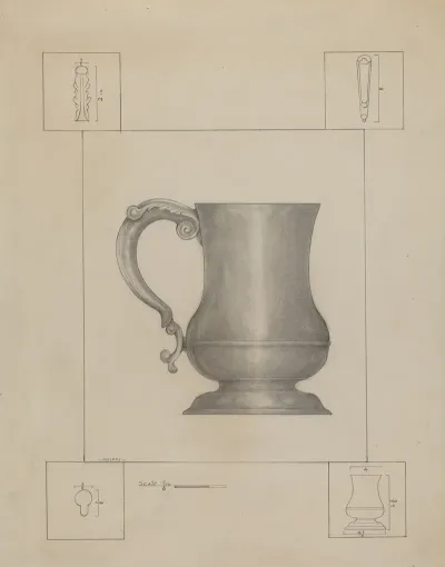 Pewter Mug 21