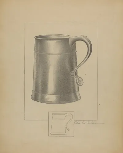 Pewter Mug 4