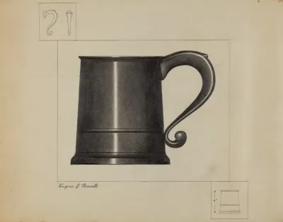 Pewter Mug 6