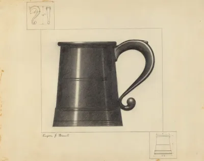 Pewter Mug 7