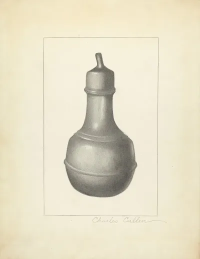 Pewter Nursing Bottle