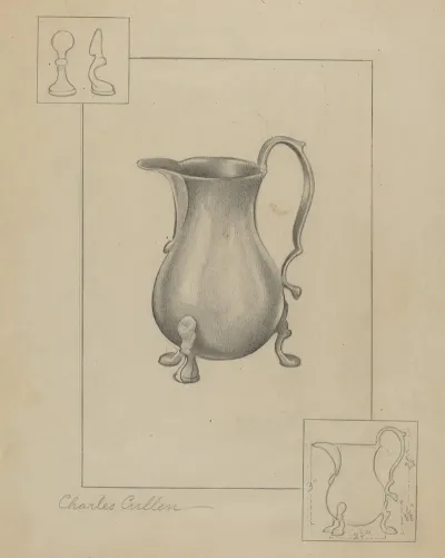 Pewter Pitcher 3