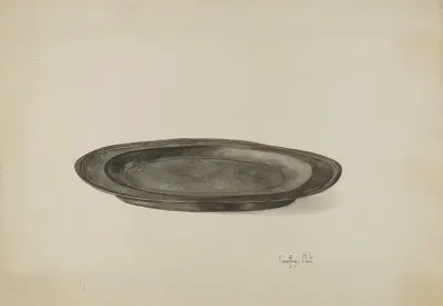 Pewter Plate 2