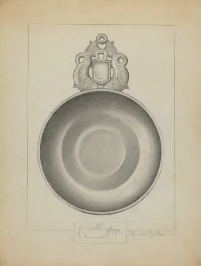 Pewter Porringer 21
