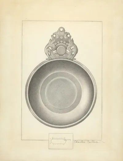 Pewter Porringer 26