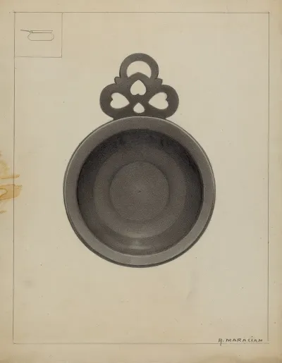 Pewter Porringer 3