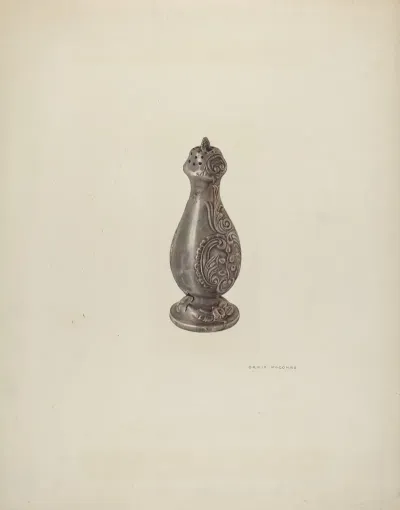 Pewter Salt Shaker