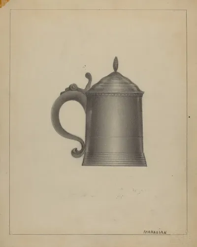 Pewter Tankard 2
