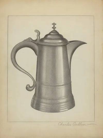 Pewter Tankard 3