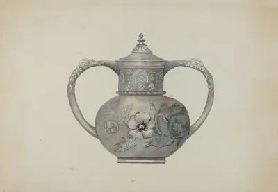 Pewter Tea Set 2