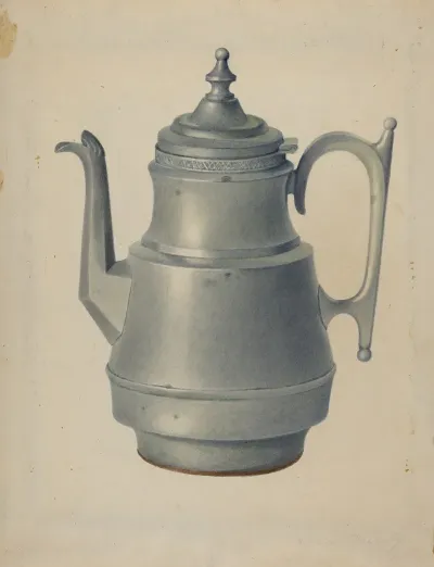Pewter Teapot 3