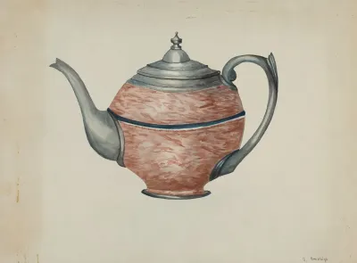 Pewter Teapot 5