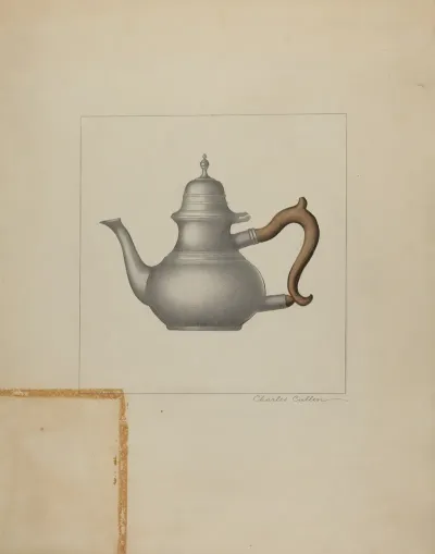 Pewter Teapot 7
