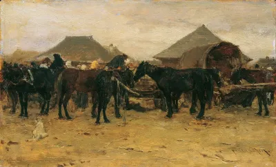 Pferdemarkt In Szolnok I