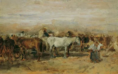 Pferdemarkt In Szolnok Ii