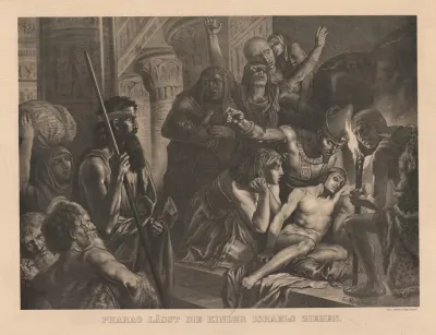 Pharaoh Lets The Children Of Israel Go