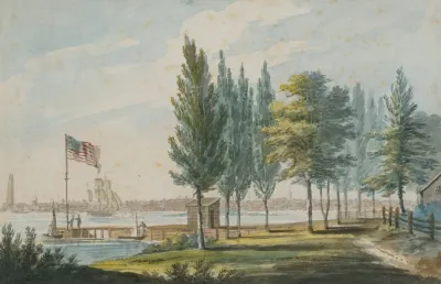 Philadelphia From Across The Delaware River
