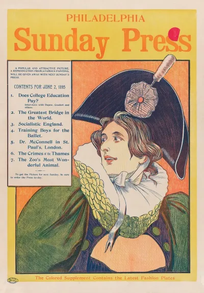 Philadelphia Sunday Press June 2nd